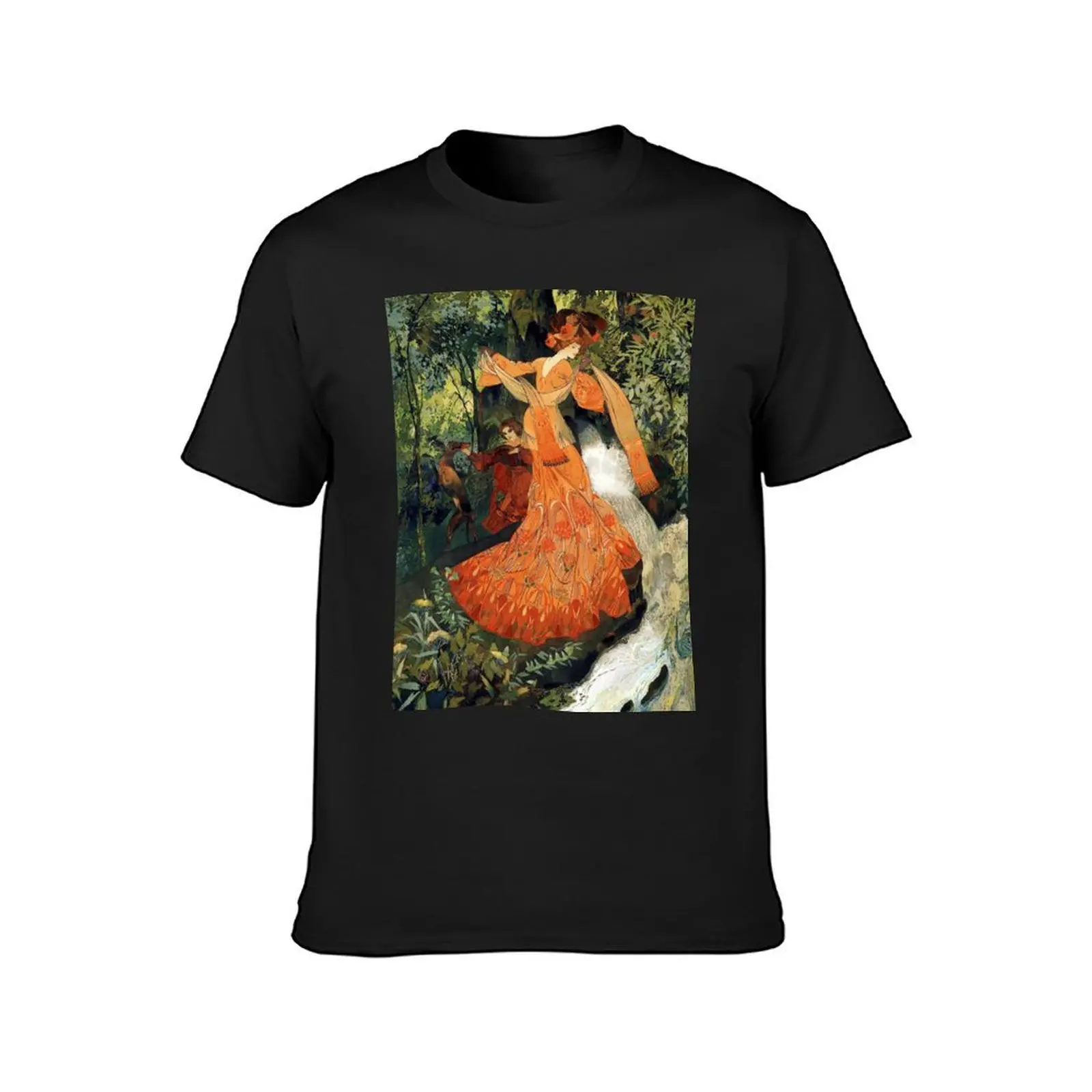 Мужская винтажная футболка с надписью Close a Spring (1890) большие размеры