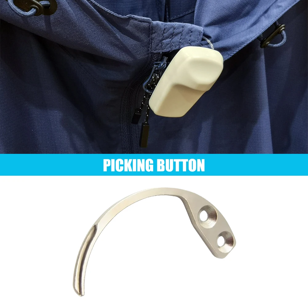 

EAS System Anti-theft Security Tag Remover Stainless Steel Label Detach Hook Pin Opener Key for Clothing Accessory