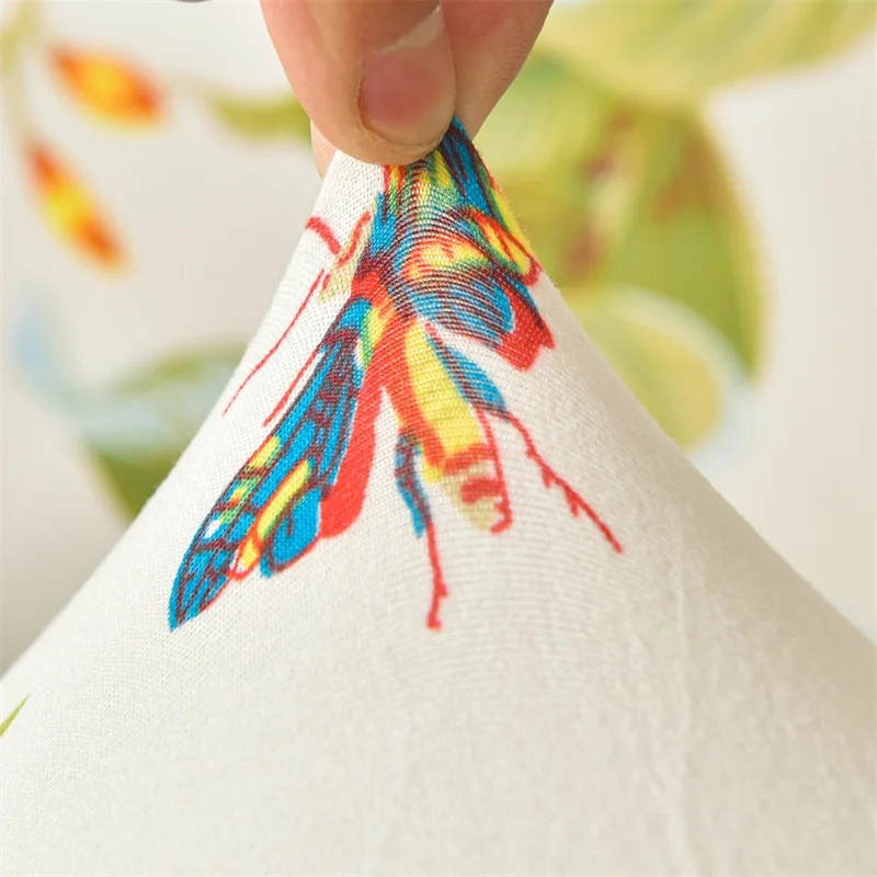 Чехол для дивана с цветочным принтом кресло отдыха в гостиной |