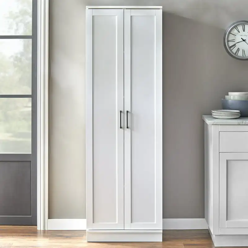 

Kitchen Pantry Cabinet, White Restaurant furiture Bathroom cabinets Kitchen cabinets Kitchen cabinets full sets Prefab house Sto