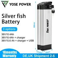 electric bike battery 36v battery pack silver fish fit mifa rex prophete aldi 500w motor bicicleta el%c3%a9ctrica ebike battery
