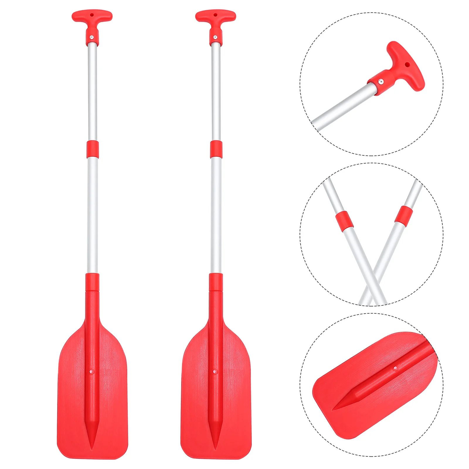 

Paddle Boat Oars Kayak Paddles Oar Telescopic Canoe Accessories Telescoping Collapsible Row Alloy Retractable Marine Packraft