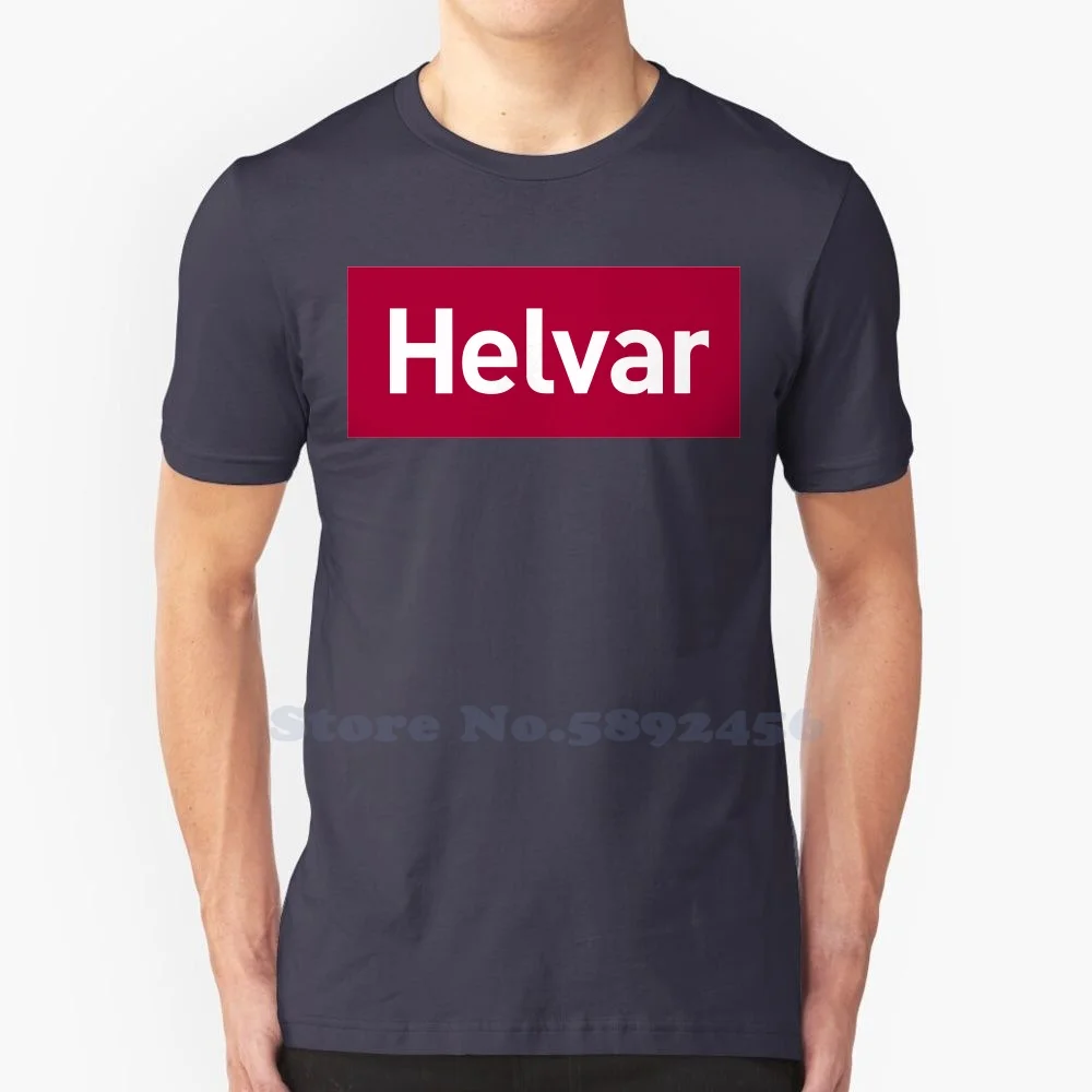 

Helvar Brand Logo 2023 Streetwear T Shirt Top Quality Graphic Tees