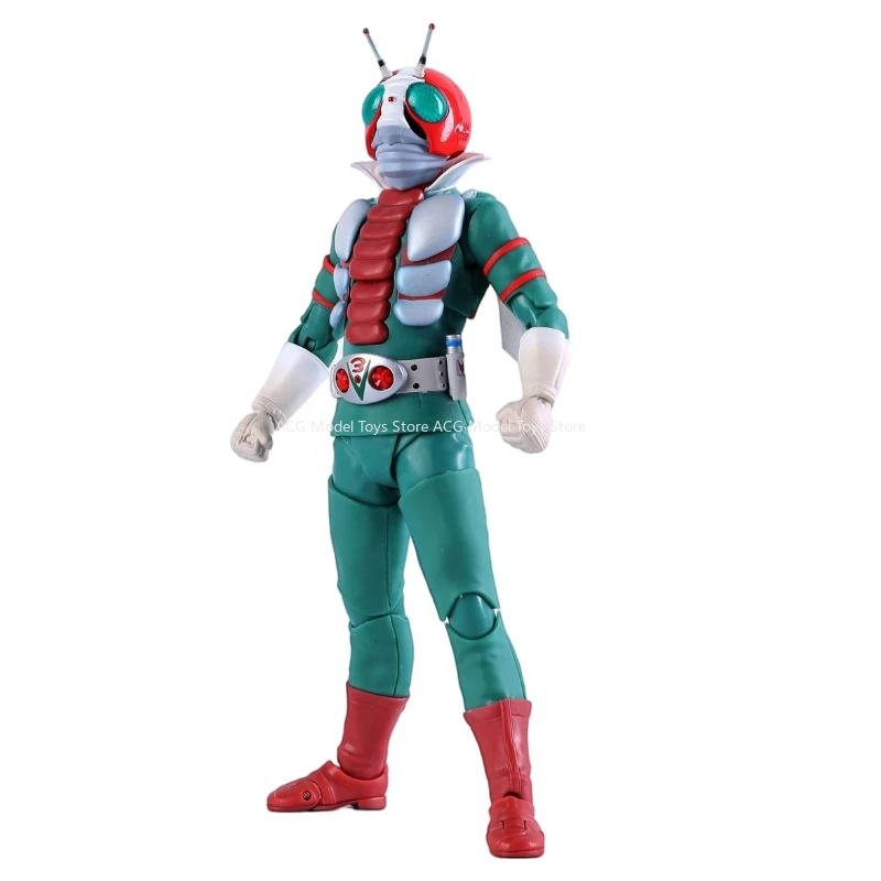 Женская 100% оригинальная Bandai S.H. Фигурка SHF в наличии Rider V3 экшн-фигурка