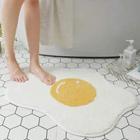 egg bathroom rug bedroom floor mats nordic welcome doormat chic room decor