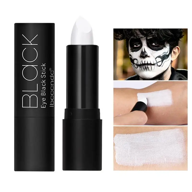 

Eye Black Stick Face Body Paint Stick Cream Eyeblack Tube Black Face Body Painting Blendable Sticks For Halloween Cosplay Makeup