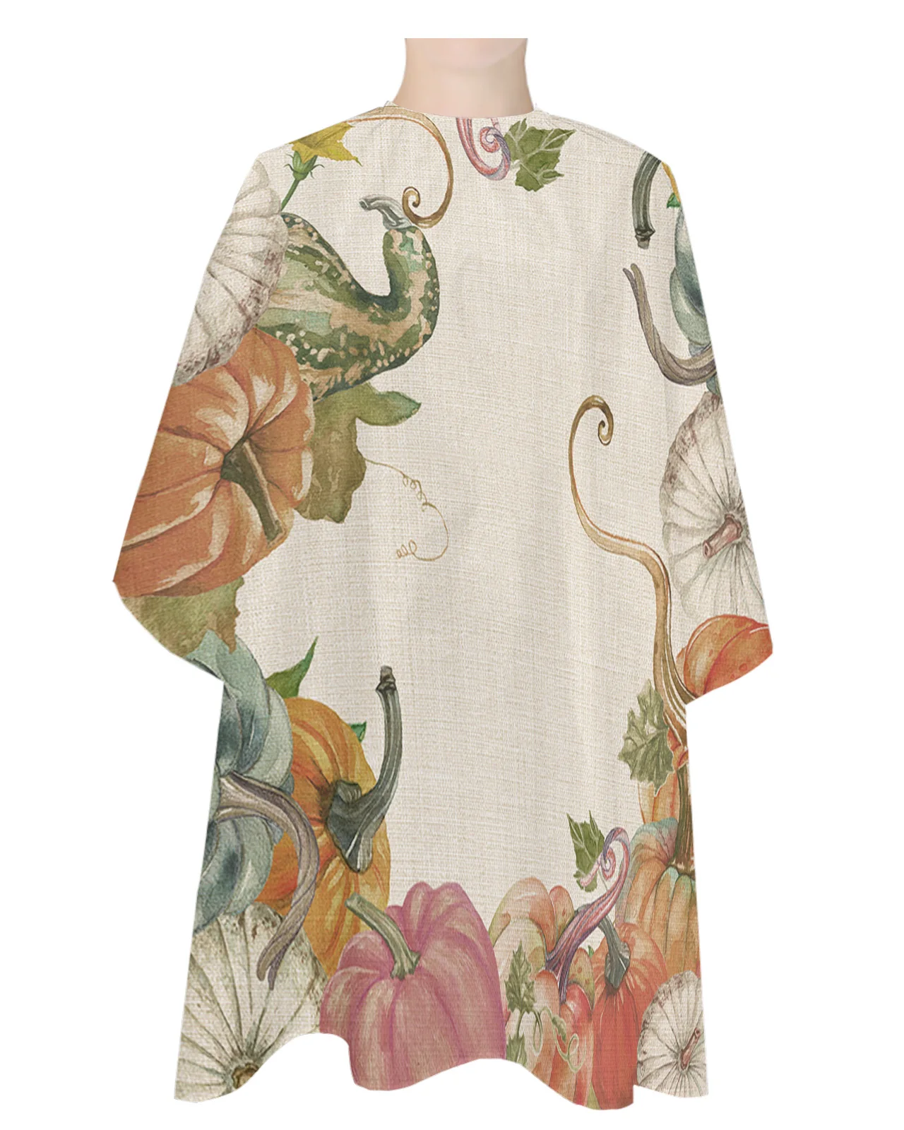 

Осенний парикмахерский фартук с тыквой водонепроницаемый фартук для салона красоты