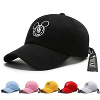 disney hat womens spring baseball cap peaked cap embroidered mickey sun hat travel hat men fashion