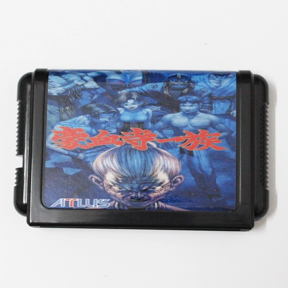 Игровая карта Gouketsuji Ichizoku 16 бит MD для Sega Mega Drive