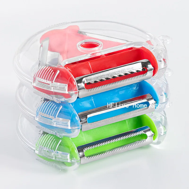 3 в 1 Набор для чистки волшебного трио слайсер измельчитель устройство кожи