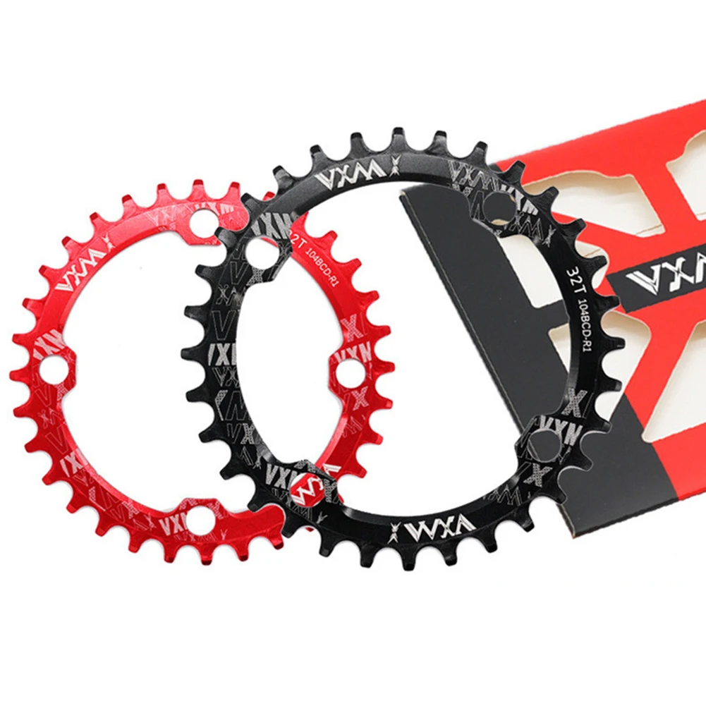 

Bicycle Positive And Negative Tooth Disc 104BCD Single Disc 32T 34T 36T 38T Ceramic Bearings Bike Rear Derailleurs Parts