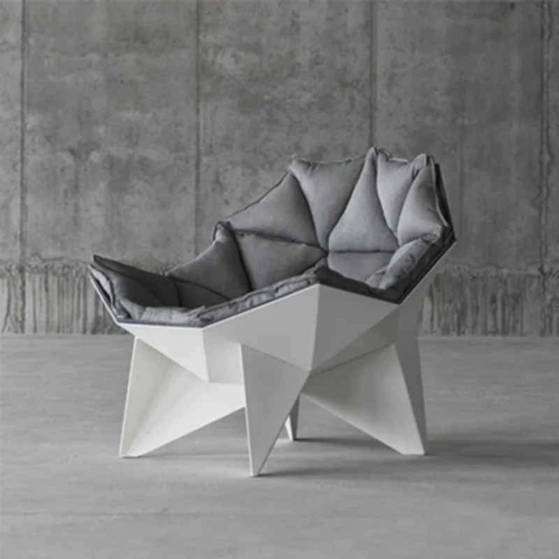 

FQ Leisure Chair Hotel Couch Creative Chair Irregular Diamond Chair