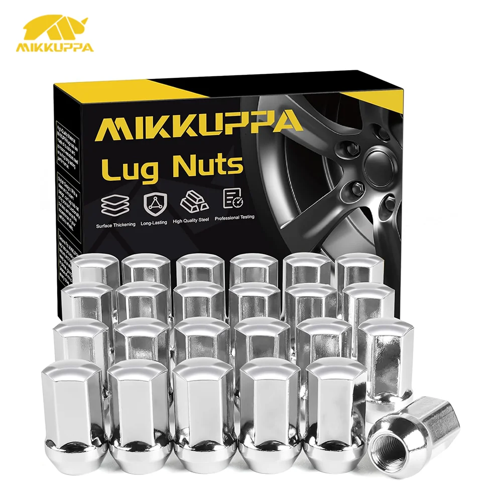 

Гайки с проушинами MIKKUPPA 24 шт. M14x1,5 — замена для Silverado 1500, 2012-2022 Chevy Suburban, 2000-2022 GMC Yukon 1999-2022 гг.