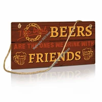 decorative friendship decor country wall sign home wooden sign wooden vintage sign wooden decorative board size 12x6in 1