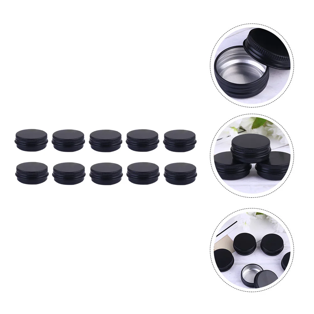 

Container Travel Makeup Sample Containers Lipstick Powderaluminum Tins Round Metaldiy Mini Box Small Case Creams Refillable