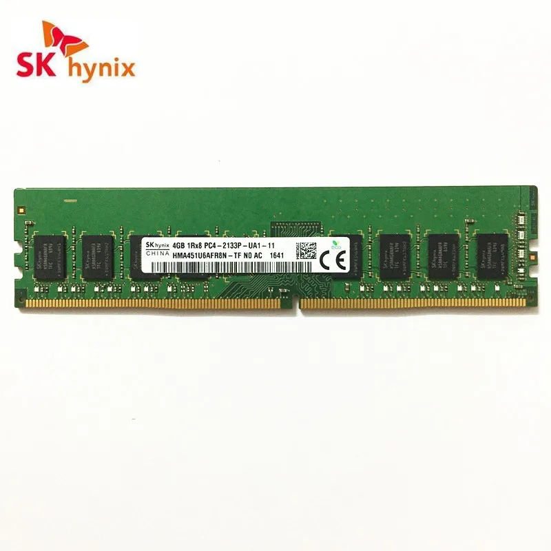 

SK hynix ddr4 оперативная память 4 Гб 2133 МГц DDR4 4 Гб 1Rx8 PC4-2133P-UA1-11 DDR4 4 Гб 2133 память для настольного компьютера