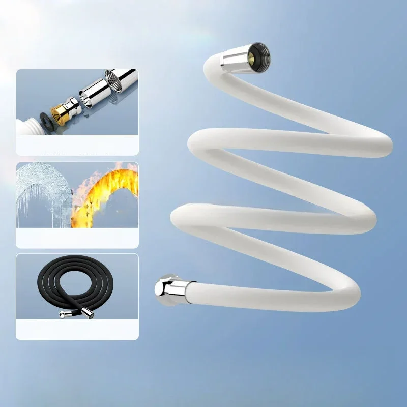 

Гибкий силиконовый шланг для душа 1,5/2 м