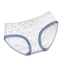 20pcs new girls cute japanese style underpants females mid rise cotton crotch seamless panties lace adge breathable briefs