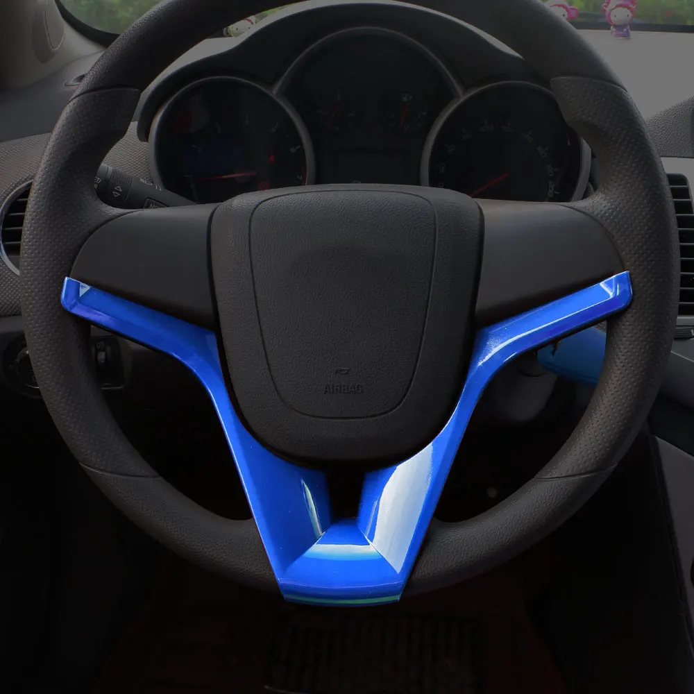 

Наклейки на руль автомобиля для Chevrolet Cruze Trax Tracker 2009-2015, декоративная крышка, внешние аксессуары