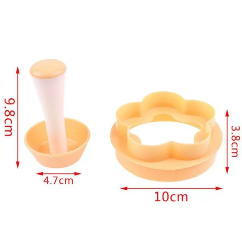 

Dough Tamper Kit Kitchen Flower Round Cookie Cutter Set Cupcake Muffin Tart Shells Mold Round/Phyllo Tartlet Shell Maker
