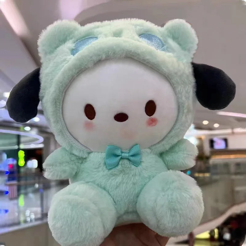 

Милые плюшевые куклы понравико, оригинальные плюшевые куклы Sanrio, превращающиеся в щенка, кавайная плюшевая кукла, косплей, детские подарки ...