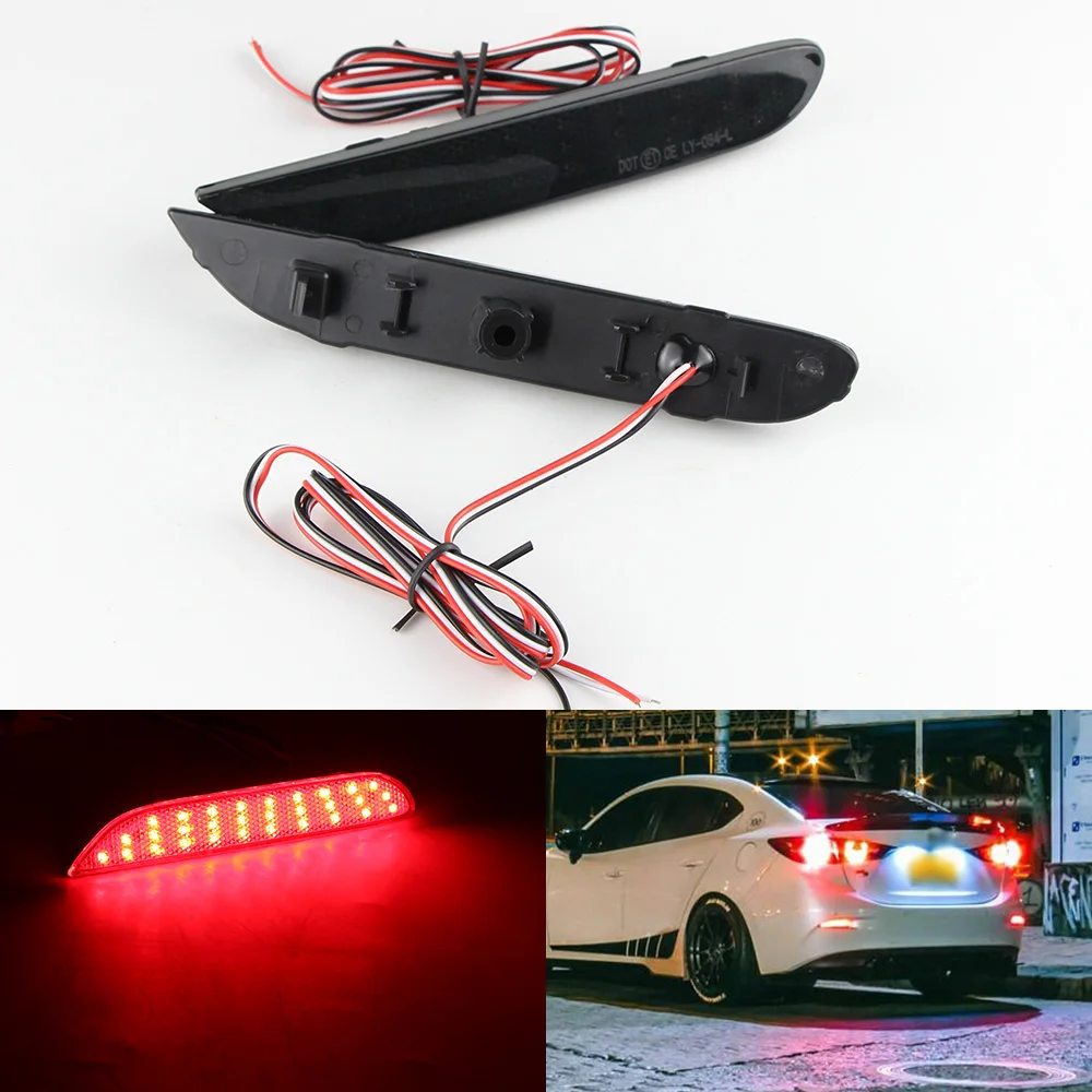 

1 пара светодиодный светодиодные фонари для заднего бампера Nissan Leaf Pathfinder Rogue X-Trail X Trail JX35 QX56 Qashqai 2014