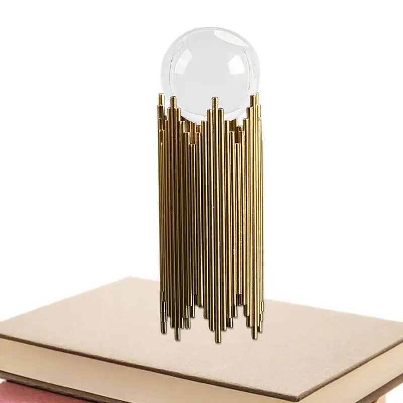 

Crystal Ball Table Decor Crystal Ball Ornament With Base Clear Crystal Ball Modern Art Creative Luxury Sculpture Home Decor