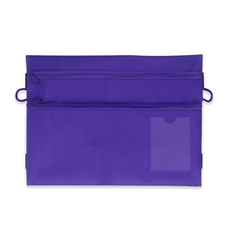 

A4 Document File Bag With Handle Creative Cute Student Stationery Bag Business Document Organizer Filing Products