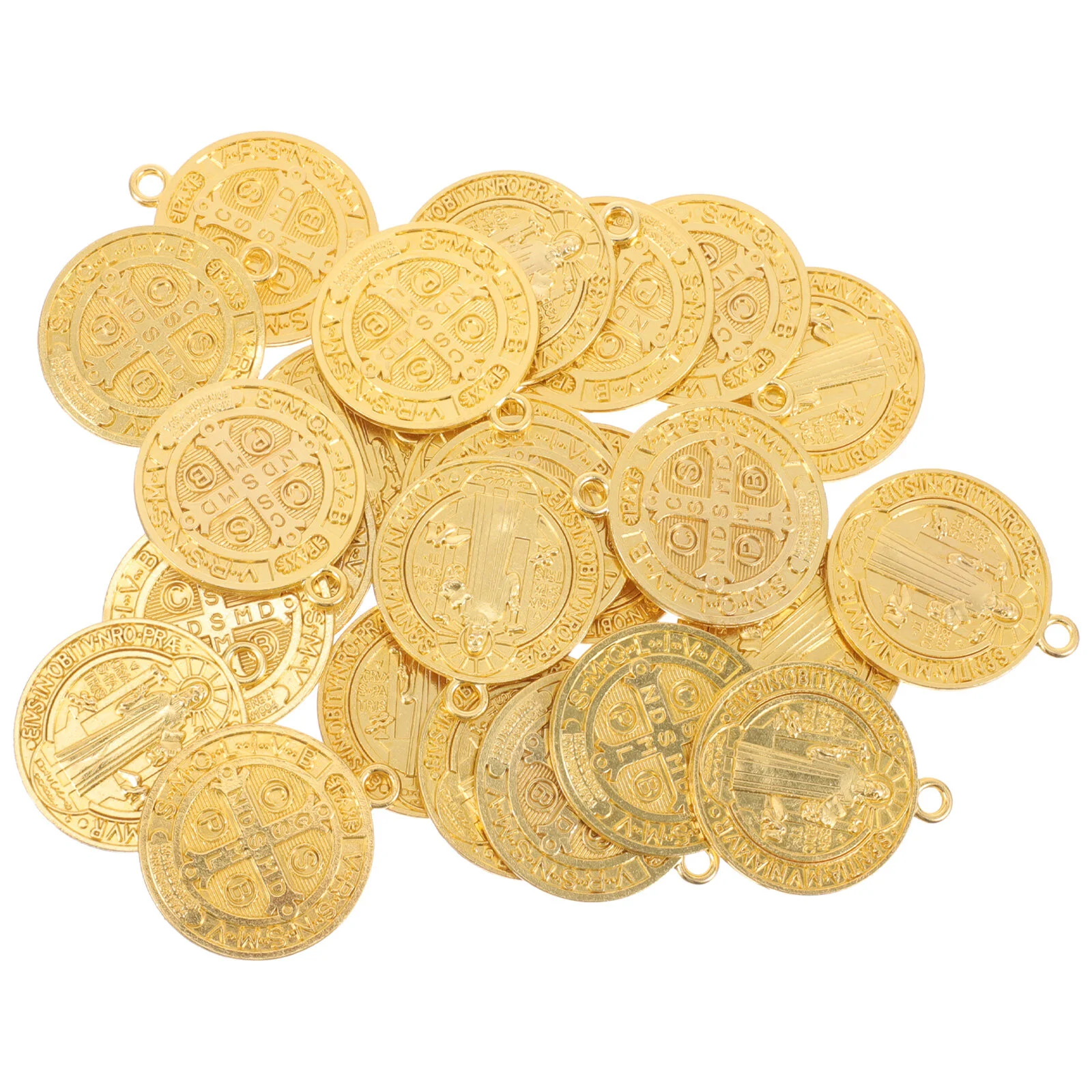 Necklace Bracelet Charms Making Jewelry Bulk Cute Necklaces Keychain Supplies Small Crafts Gold Silver