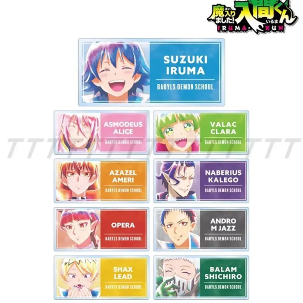 Аниме Valac Clara Game Asmodeus Irumchain кукла акриловый брелок кулон для подарка