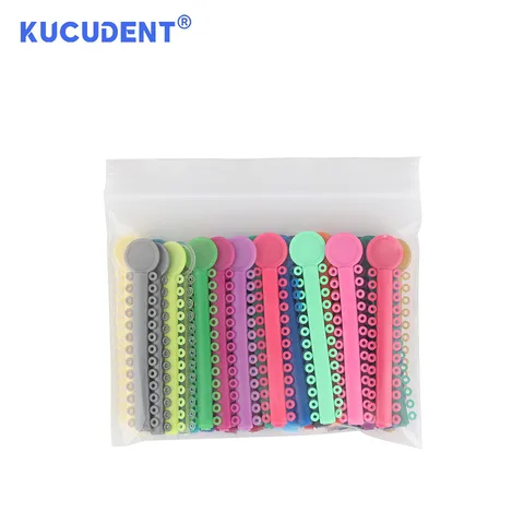 Ортодонтические лигатуры KUCUDENT 1040 шт., 39 цветов