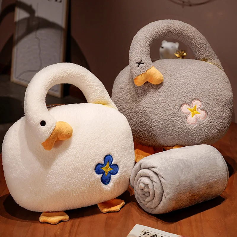 

Симпатичная гусиная плюшевая игрушка, Мягкое Животное, милая Фотоподушка, креативные игрушки для детей, подарок на день рождения для девоче...