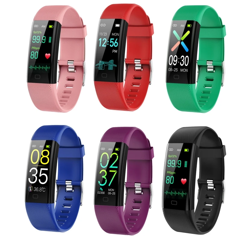 

F07t Smart Sports Bracelet Women Men Wristband Fitness Tracker IP67 Waterproof B36A
