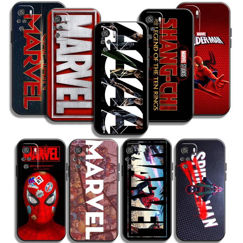 

Marvel Avengers Phone Cases For Xiaomi Redmi POCO X3 GT X3 Pro M3 POCO M3 Pro X3 NFC X3 Mi 11 Mi 11 Lite Carcasa Funda Coque