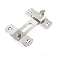 stainless steel hasp latch safety door bolt latch for sliding door window cabinet fitting for home security door hardware