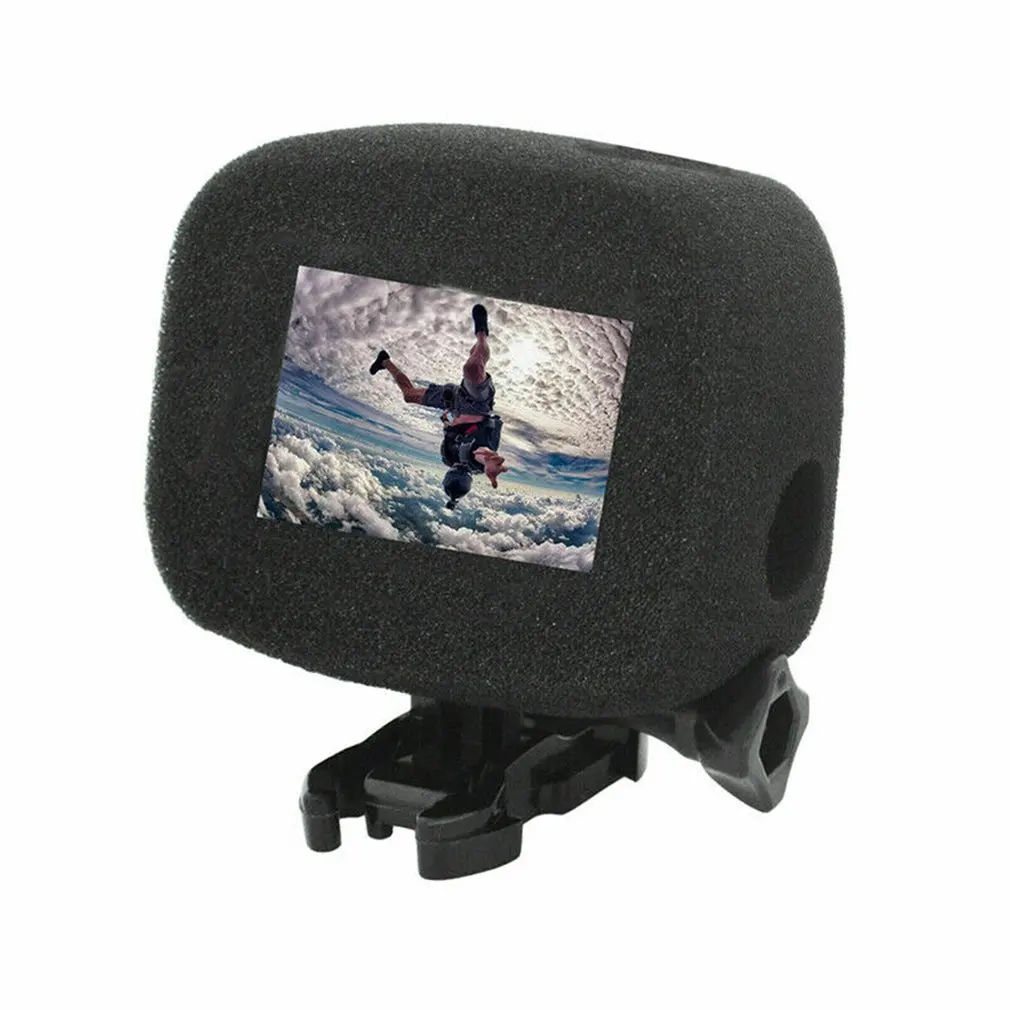 

Windproof Wind Foam Noise Reduction Cover Case For 7 6 5 Foam Windscreen 2018 Black Camera Sponge Protect