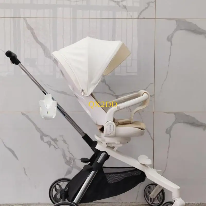 Фото QX2D подстаканник для коляски, тележка для коляски, стеллаж для хранения бутылок с водой, органайзер, детская коляска, кронштейн №1