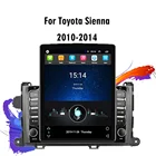 Автомобильный мультимедийный плеер для Toyota Sienna, 2010-2014 дюймов, экран Tesla, GPS-навигатор, 4G CarPlay, Android, Авторадио, стерео, головное устройство