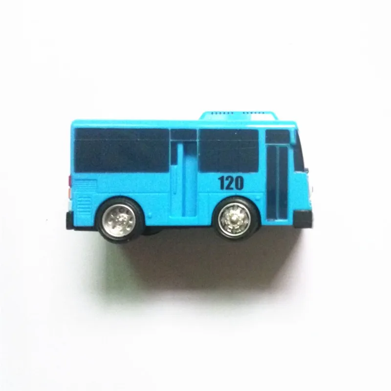 Фото 4 цвета Tayo the Little Bus Корейский амин Симпатичная модель автомобиля с глазами 9 см Мини-пластик с откатным механизмом Tayo Bus для детей Мальчик Рождественский подарок №5