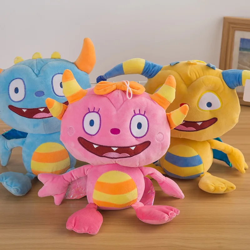 

set of 3 Disney movie 40cm Henry Hugglemonster plush toy cartoon Little monster Henry stuffed toy for kids gift