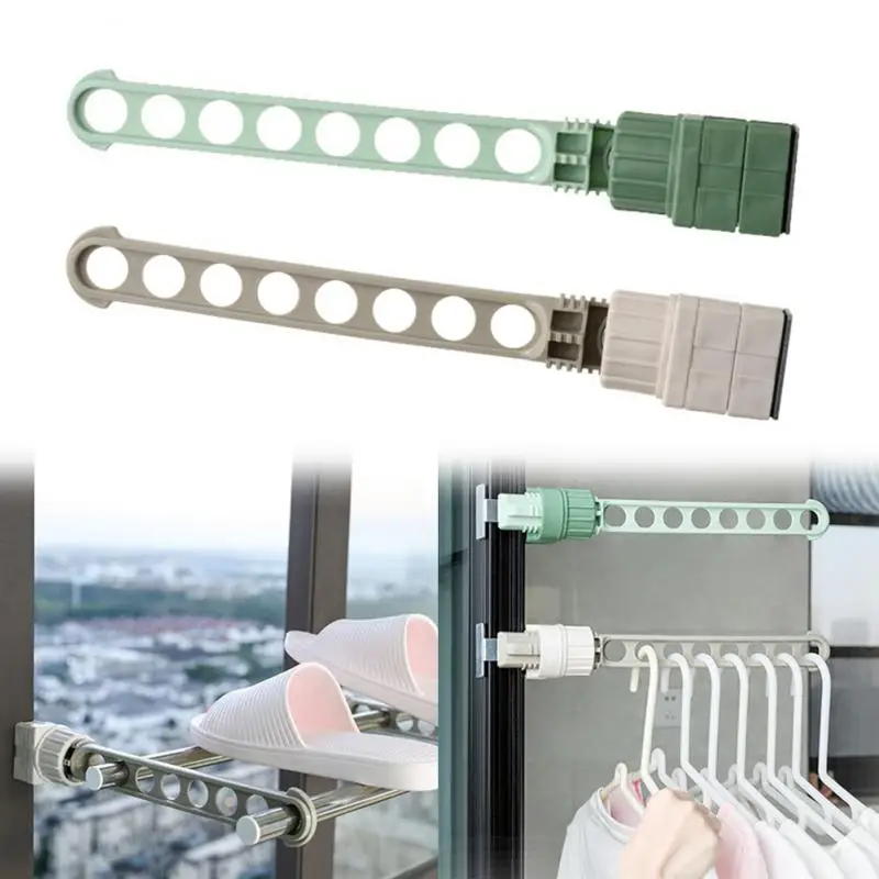 

Держатель для одежды из полипропилена, нескользящая подвесная стойка для одежды большой плотности, вместительные бытовые принадлежности д...