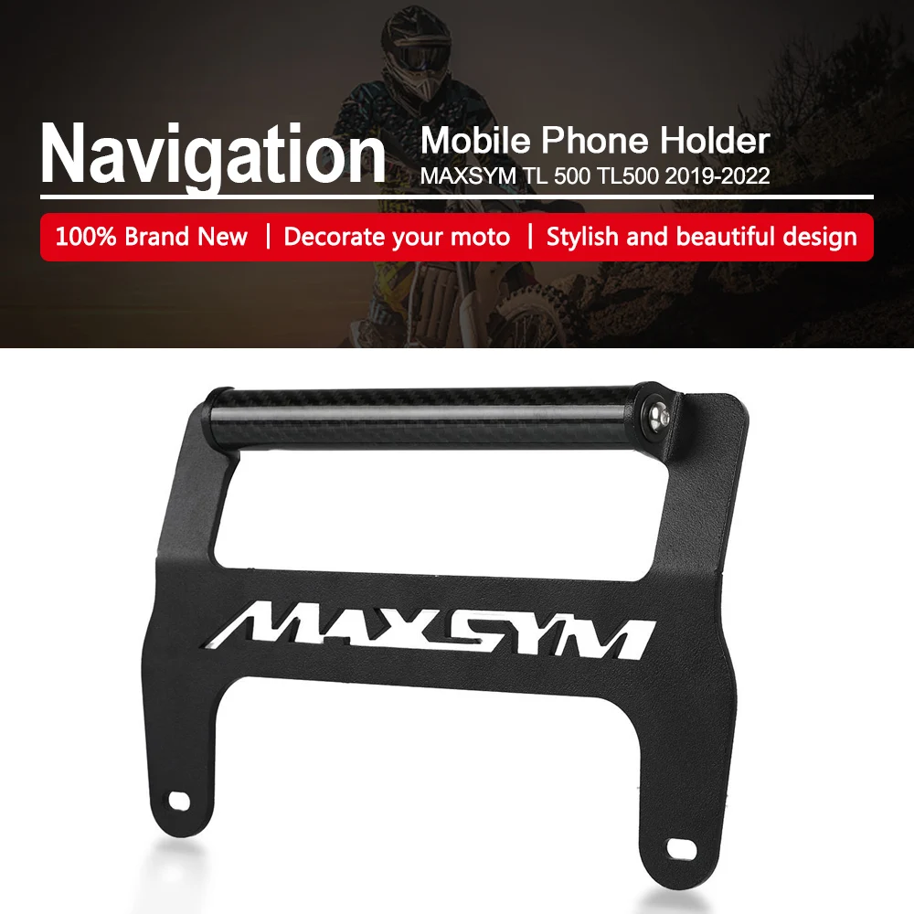 

For SYM MAXSYM TL 500 TL500 2019-2021 2022 Accessories Phone Holder Windshied Mount Navigation Bracket GPS Smartphone Holder