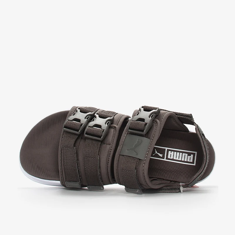Фото Мужские и женские дышащие износостойкие сандалии Puma Authentic Leadcat YLM 19 в стиле ретро 369407-02 №4