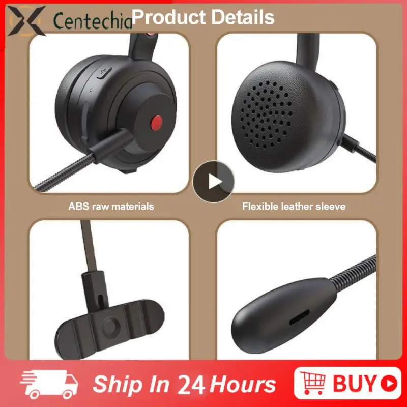 

Stereo Wireless Headphone With Microphone Gaming Headset 300mah Headset Noise Reduction For Pc Laptop Smartphone