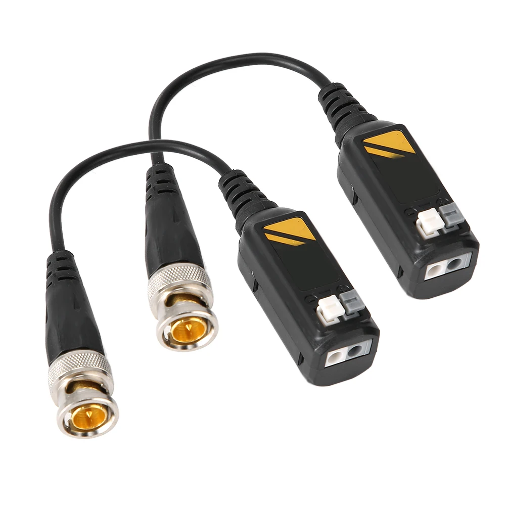 

Pair of 8MP HD Spliced Passive Video Balun Transmission Twisted Pair Transmitter Video Balun Video Balun Video Balun Video