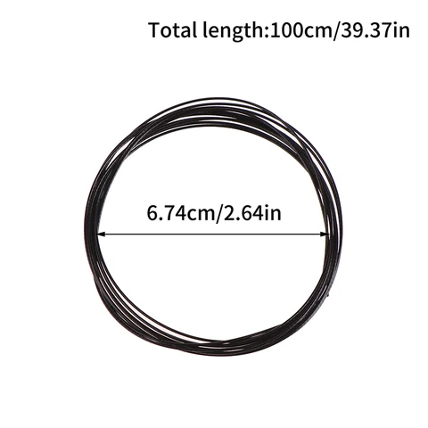 Металлические тросы для обуви, длина 100 см, 2 шт