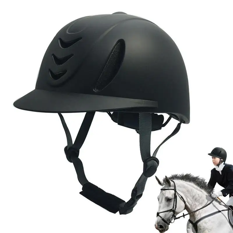 

Horse Riding Helmets Breathable Hole Skate Safety Hat Ultra-light Sweatproof Ventilation Skateboard Cycling Caps For Kids