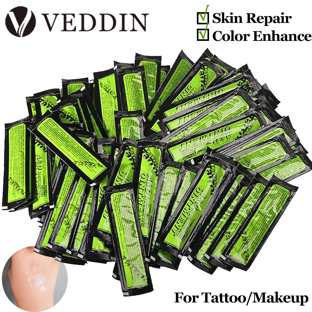 Крем после ухода за татуировками мазь с витамином А и д товары для крем