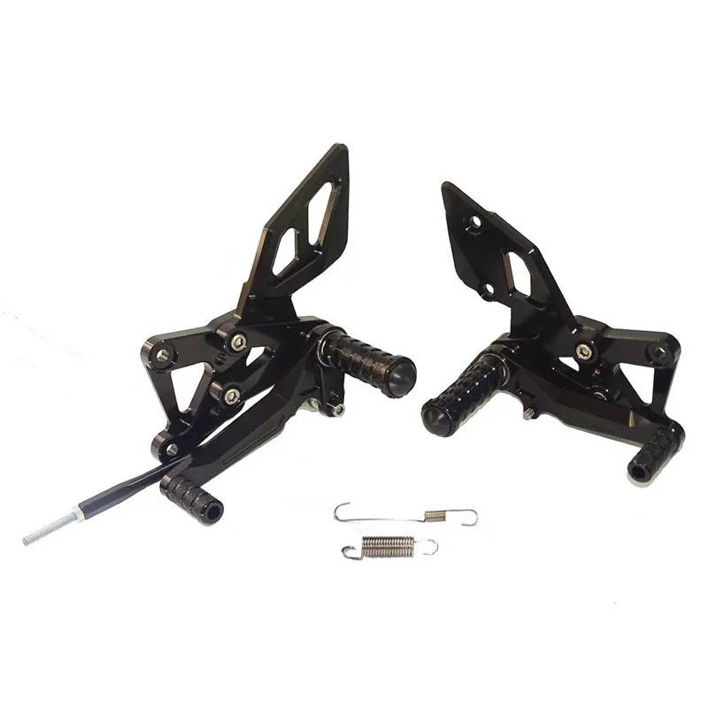 

Waase для Yamaha YZF R3 R25 2014-2017 2018 2019 2020 2021 2022 2023, регулируемый наездник, комплект задних накладок, подножки, колышки для ног