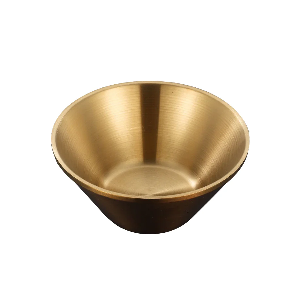 

Bowl Bowls Steel Stainless Cups Japanese Salad Sundae Noodle Appetizer Dessert Yogurt Metal Ramen Serving Creamice Cereal Cup